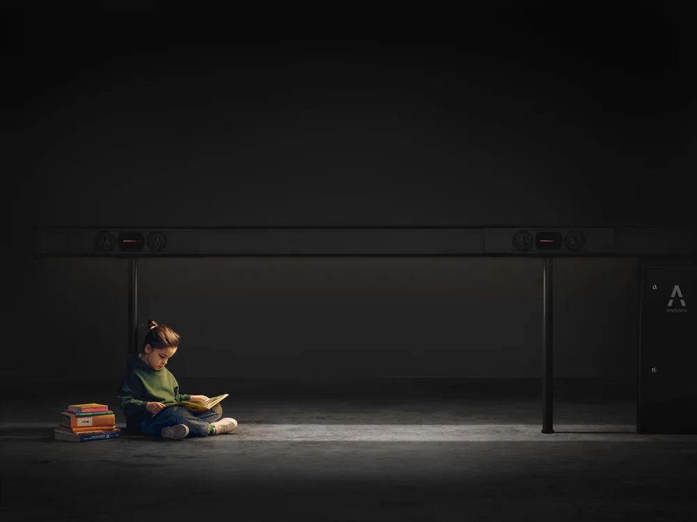 Amp5 med belyslning